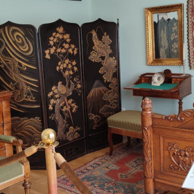 Sypialnia w Dworku Henryka Sienkiewicza 