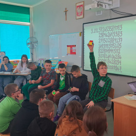 Zdjęcie przedstawiające przebieg Święta Liczby Pi