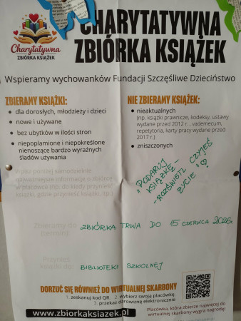 Charytatywna zbiórka książek